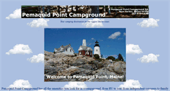 Desktop Screenshot of pemaquidpointcampground.com